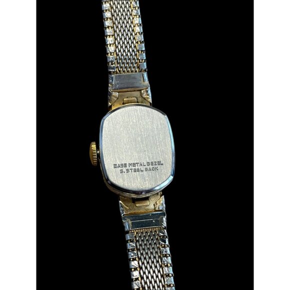 Timex Gold Tone Wind Up Analog Women Wrist Watch Vintage - Picture 7 of 9